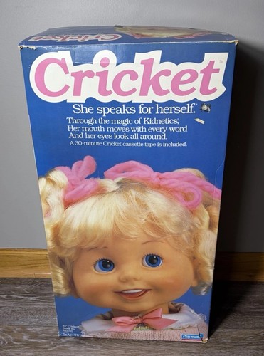 Vtg 1986 cricket talking doll - 1986,