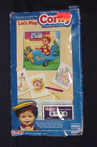 Talking corky doll cricket - talking, cricket's